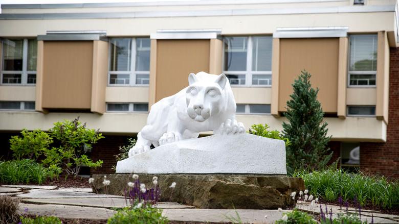 Penn State New Kensington lion shrine